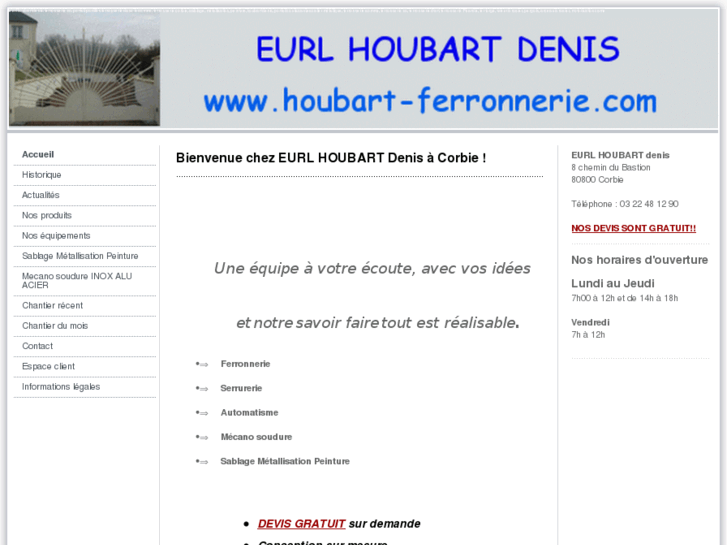 www.houbart-ferronnerie.com