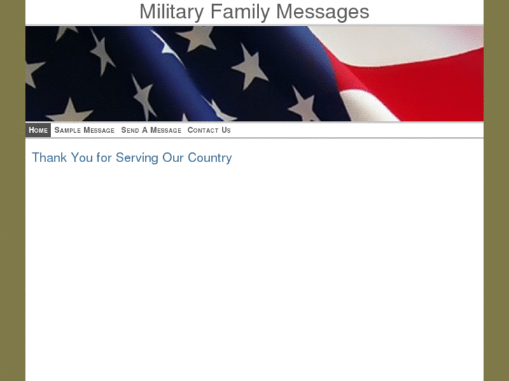 www.militaryfamilymessages.com