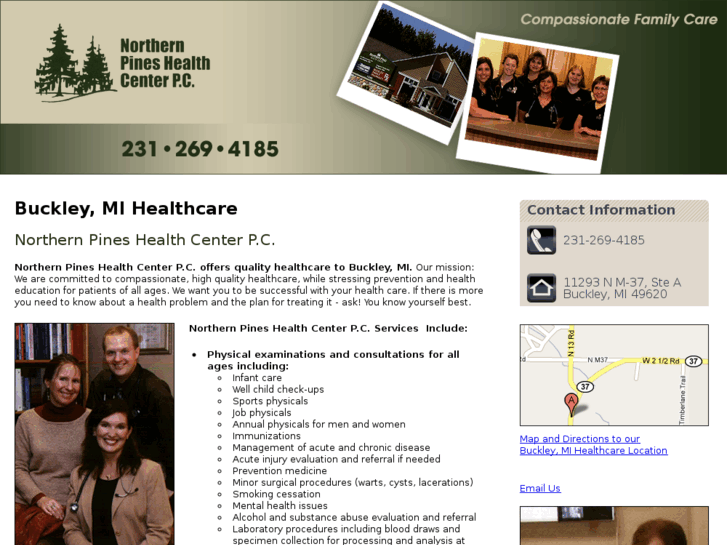 www.northernpineshealthclinic.com