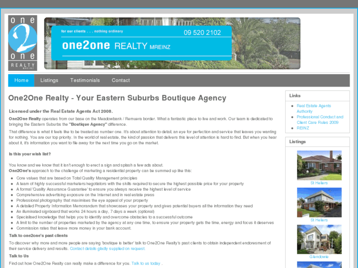 www.one2onerealty.co.nz