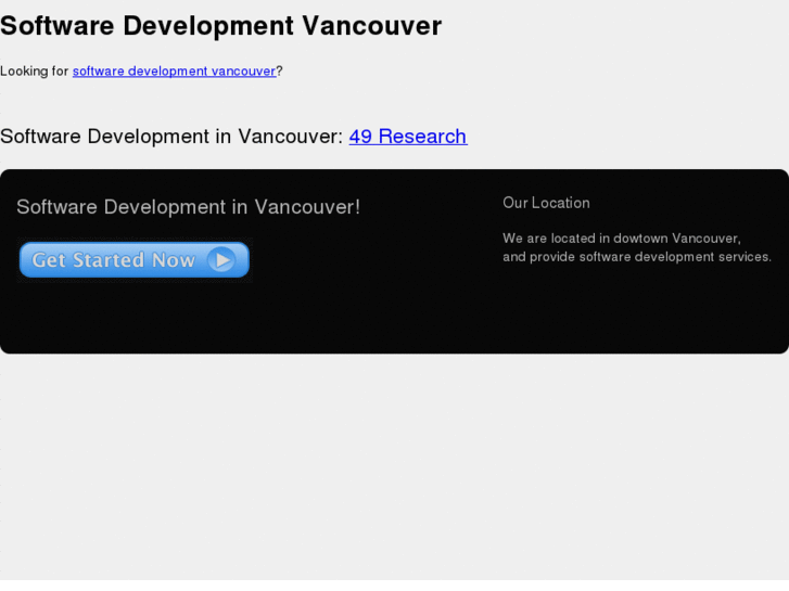 www.softwaredevelopmentvancouver.com