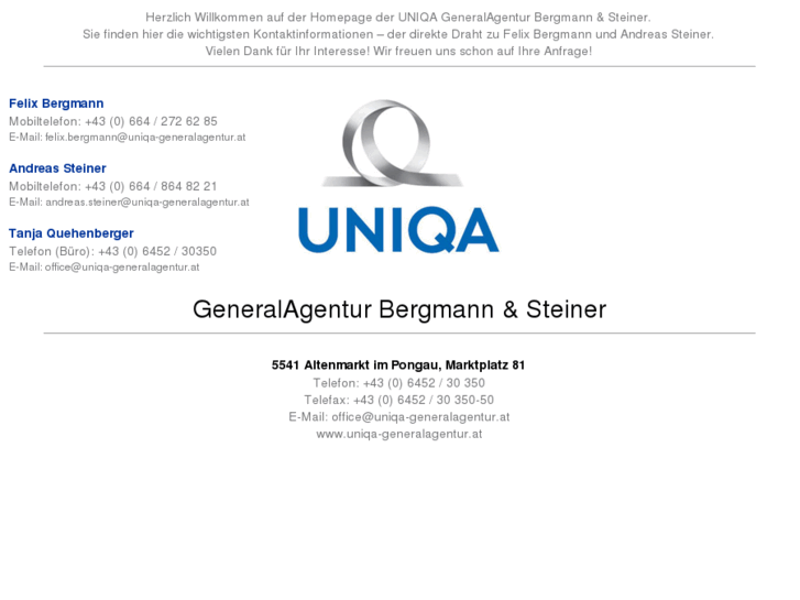 www.uniqa-generalagentur.com