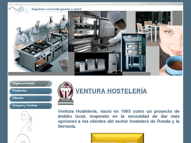 www.venturahosteleria.com