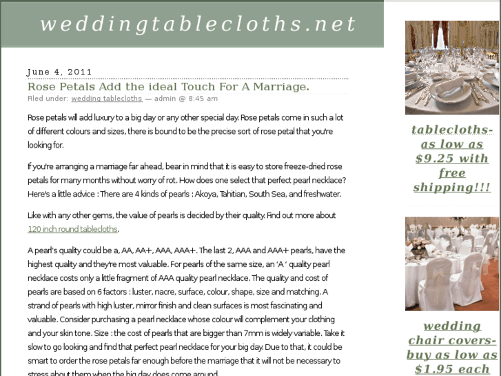 www.weddingtablecloths.net