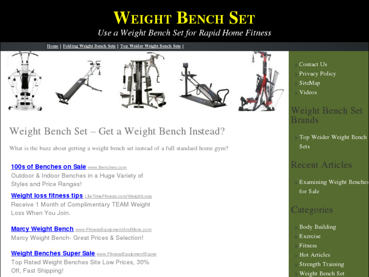 www.weightbenchset.net