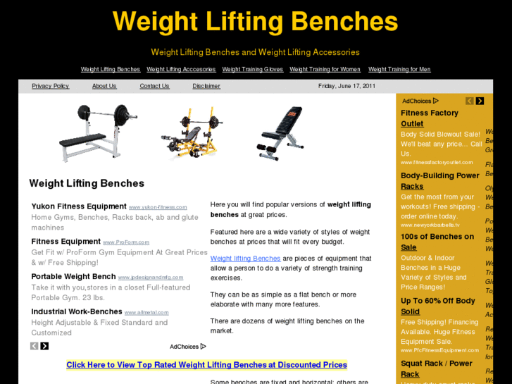 www.weightliftingbenches.net