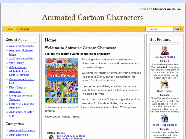 www.animationcharacters.info