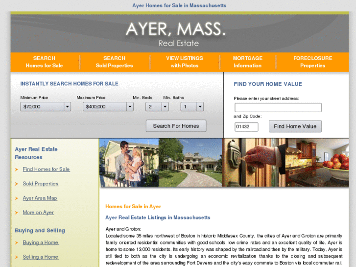 www.ayer-real-estate-and-homes.com