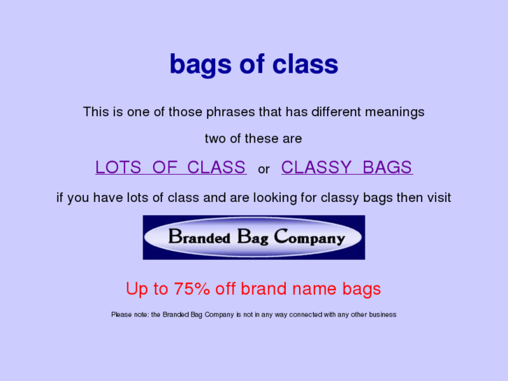 www.bagsofclass.com