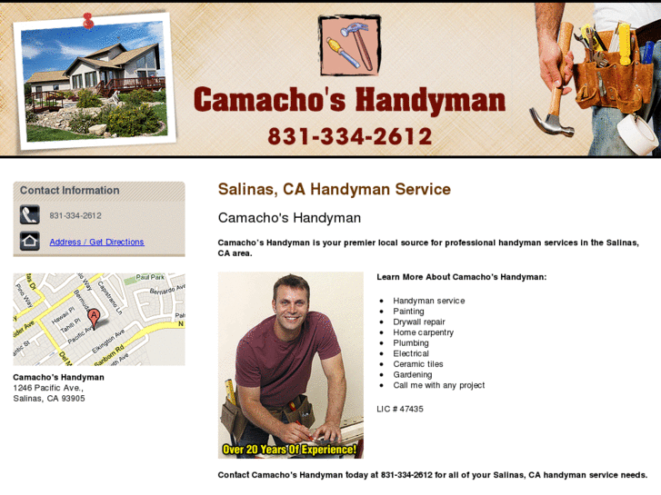 www.camachoshandyman.com