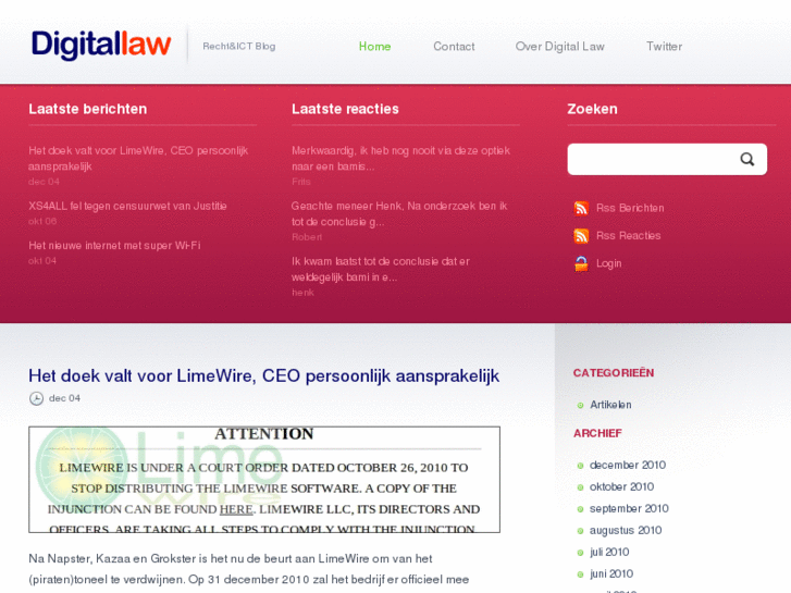 www.digitallaw.nl