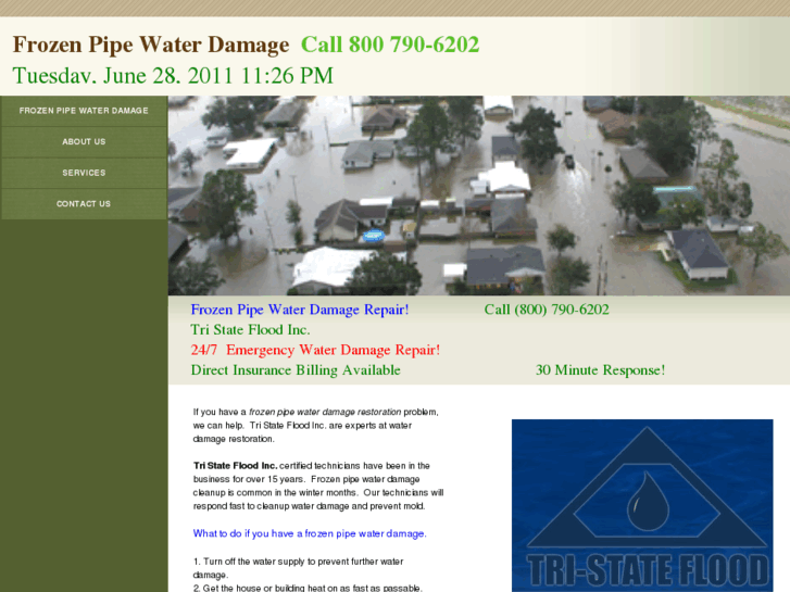 www.frozenpipewaterdamage.com