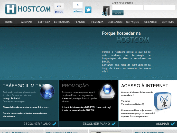 www.hostcom.com.br