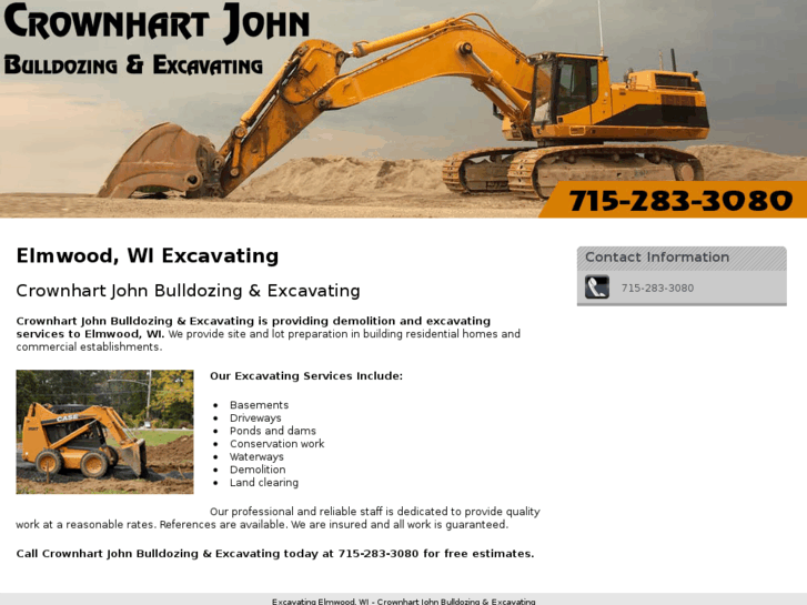 www.johncrownhartexcavating.com