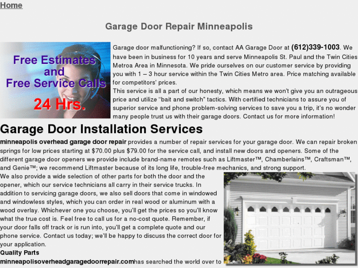 www.minneapolisoverheadgaragedoorrepair.com