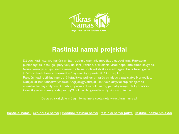 www.rastiniainamaiprojektai.lt