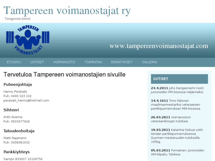 www.tampereenvoimanostajat.com