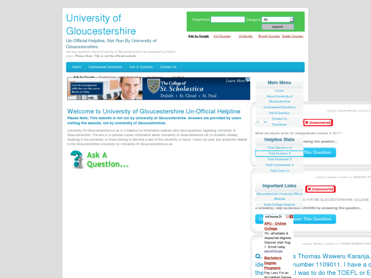www.university-of-gloucestershire.co.uk