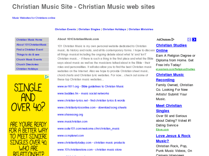 www.101christianmusic.com