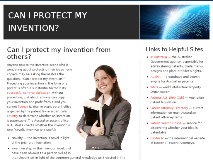 www.caniprotectmyinvention.com