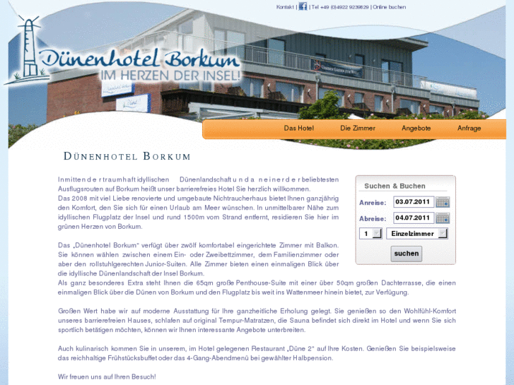 www.duenenhotel-borkum.de