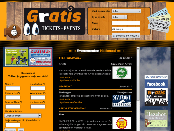 www.gratis-tickets.be