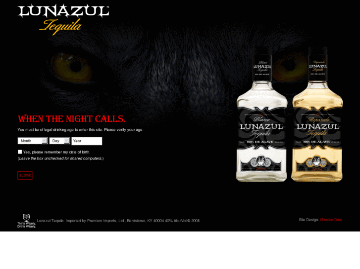 www.lunazultequila.com