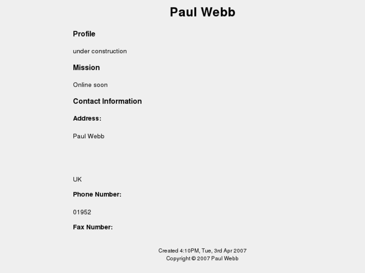 www.paul-webb.co.uk