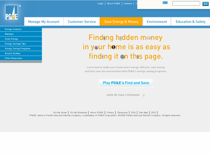 www.pgefindmoney.com