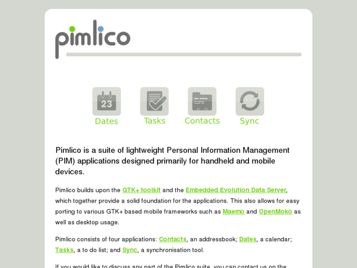 www.pimlico-project.org