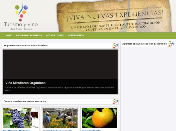 www.turismoyvino.cl