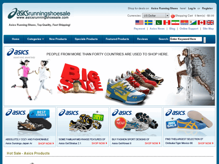 www.asicsrunningshoesale.com