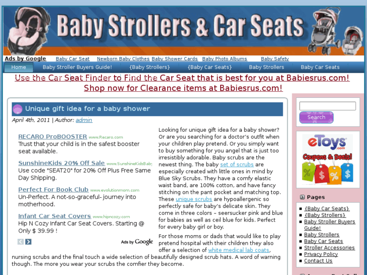 www.babystrollersandcarseats.com