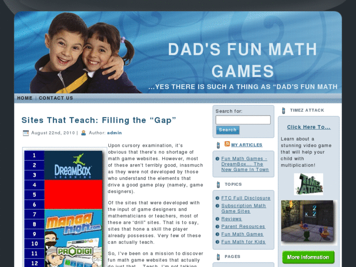 www.dadsfunmathgames.com