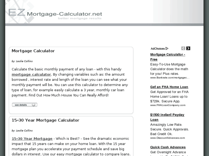 www.ez-mortgage-calculator.net