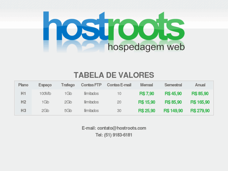 www.hostroots.com