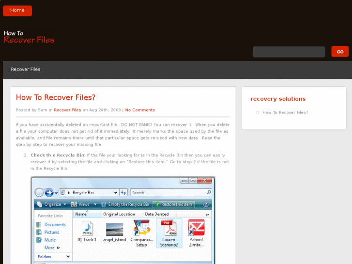 www.howtorecoverfiles.org