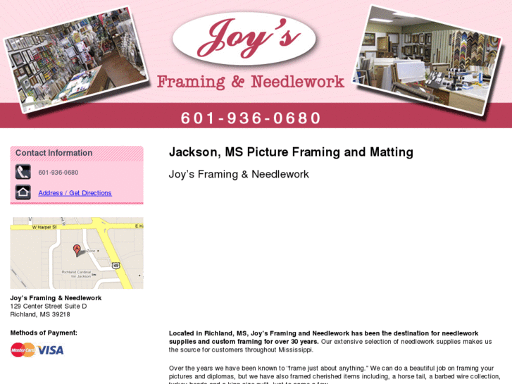 www.joysframingandneedlework.com