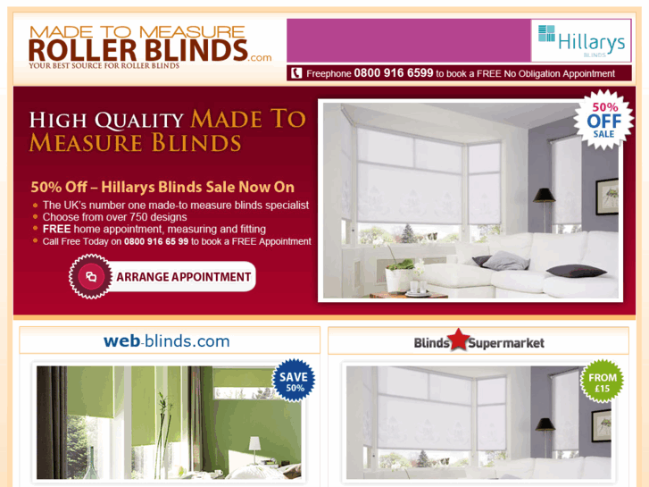 www.madetomeasurerollerblinds.com