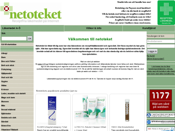 www.netoteket.com