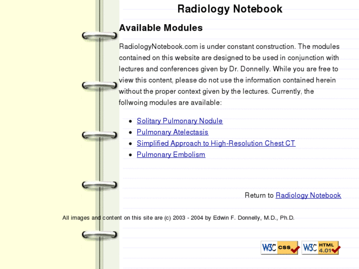 www.radiologynotebook.com