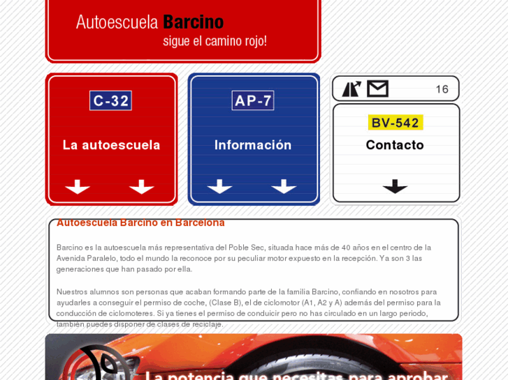 www.autoescuelabarcino.es