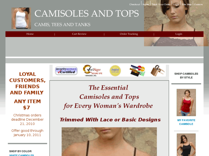 www.camisolescamisandtanks.com