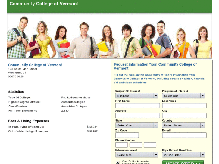 www.collegeofvermont.com