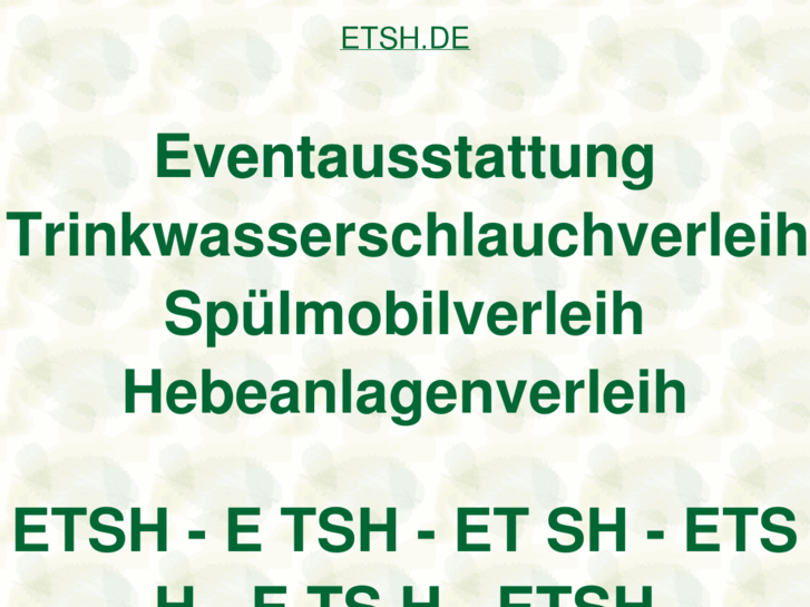 www.etsh.de