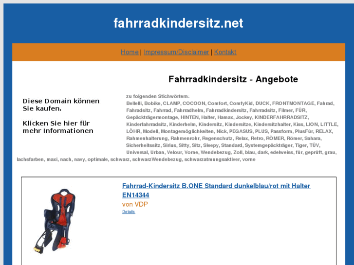 www.fahrradkindersitz.net