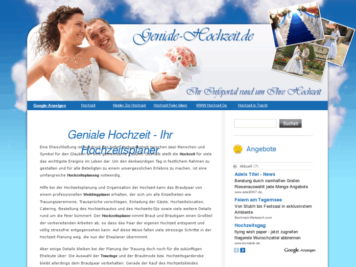 www.geniale-hochzeit.de