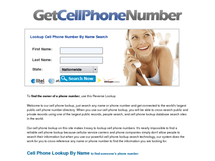 www.getcellphonenumber.com