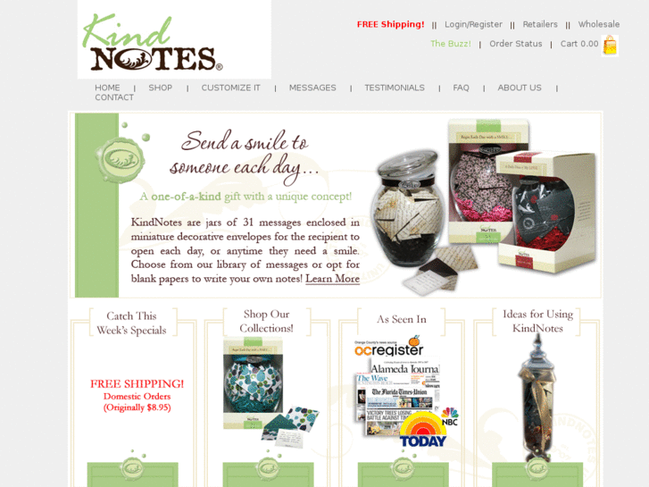 www.kindnotes.com