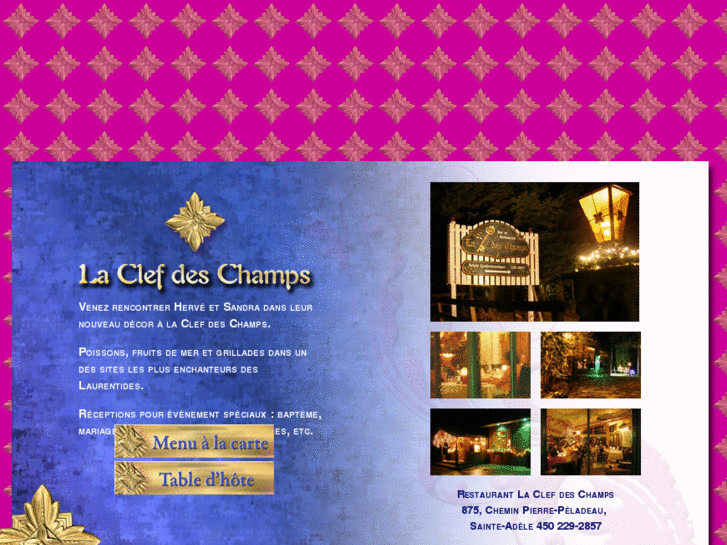 www.restaurantlaclefdeschamps.com